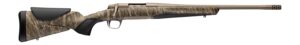 Browning 036147297 X-Bolt 2 Speed SPR Full Size 300 PRC 3+1 22" Smoked Bronze Cerakote Fluted Threaded Barrel, Smoked Bronze Cerakote Steel Drilled & Tapped Receiver, Mossy Oak Bottomland Adj Vari-Tec