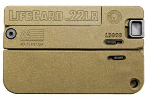 LifeCard  .22LR Polymer,  Burnt Bronze