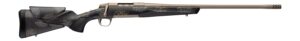 Browning 036142218 X-Bolt 2 Speed HD Full Size 308 Win 4+1 22" Smoked Bronze Cerakote Fluted Threaded Barrel, Smoked Bronze Cerakote Steel Drilled & Tapped Receiver, Bronze/Gray Camo w/Black Overmold