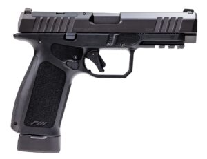 Rost Martin RM1FBLKOSP10CA RM1F  9mm Luger 10+1 4.50" Black Match Grade Barrel, Black Nitron Steel Optic Ready/Serrated Slide, Black Polymer Frame w/Picatinny Rail, RMR Footprint, Ambidextrous