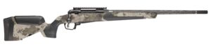 Savage Arms 32710 110 UltraLite Pro Full Size 6.5 Creedmoor 3+1 20" Carbon Fiber Barrel, Savage Woodland Camo Accufit V2 Synthetic Stock, Right Hand